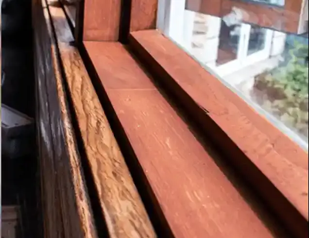 Crafting Warmth The Wooden Window Project in Glenview-1
