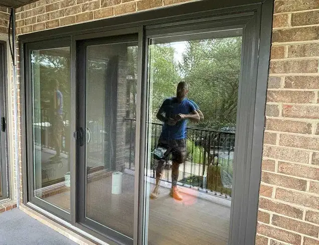 Elegant Sliding Door Installation in Deerfield, Illinois-1
