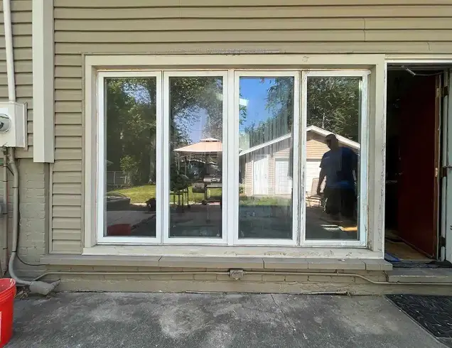 Transforming Living Spaces The Palatine Sliding Window Installation