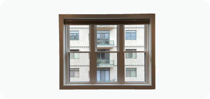 Custom double-hung windows